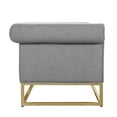 thumbnail image 4 of Chic Home Gloria Sofa Button Tufted Linen-Textured Plush Cushion, 4 of 6