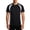 Black, variant on Big and Tall Shirt for Men Fashion Color Block Tee Athletic Running Tee Breathable Workout Top Short Sleeve T Shirt