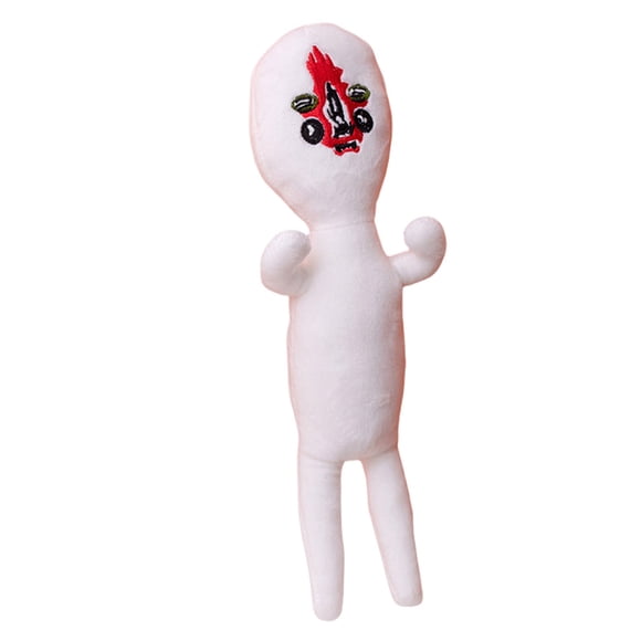 Jindong Nouvelle Peluche Anime 30 cm Tête Scp Poupée Jouets Fond de Teint Effrayant Peanu Figurine en Peluche Douce Enfants