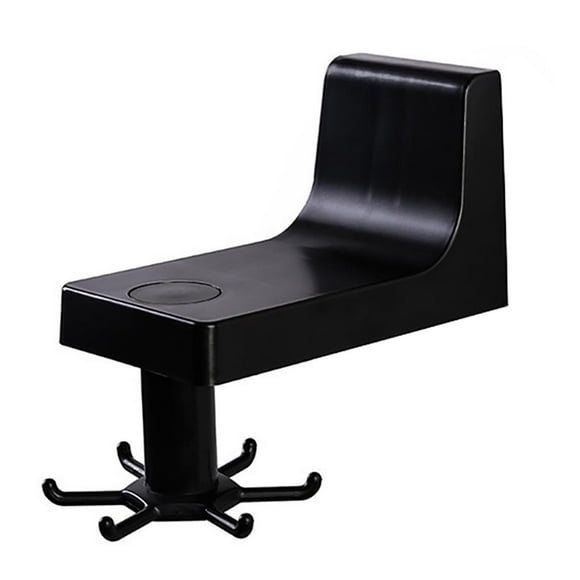 Wosthever Soporte de almacenamiento de cocina, organizador giratorio de perforación libre, estante de gancho autoadhesivo, cuchara de cocina, utensilios Organizadores de utensilios de cocina negro Wosthever HA024168-02