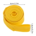 thumbnail image 2 of Raindrops 6pcs Bicycle Rim Liner Strips Bike Tire Liner PVC Yellow Pressure Distribution for Mountain Bikers, 2 of 6