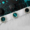 thumbnail image 4 of Manfei Boys Girls Video Game Black Out Curtains,Abstract Gamepads Curtains Pack of 2 (42x63 Each),Gothic Spider Web Bedroom Curtains,Luxury Bedroom Decor, 4 of 6
