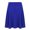Blue, variant on inhzoy Big Girls Solid Color Knee Length Full A Line Casual Skater Skirt Navy_Blue 14