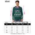 thumbnail image 5 of Yesfashion Family Matching Christmas Sweater Reindeer Snowflakes Knitted Ugly Crew Neck Pullover For Men, 5 of 5