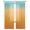 Multi, variant on Brown Beige Semi Sheer Curtains 63 Inch Length 2 Panels Set, Gradient Monochrome Modern Country Sheer Kitchen Curtain Privacy Voile Window Curtain for Living Room Bedroom Rod Pocket Drapes
