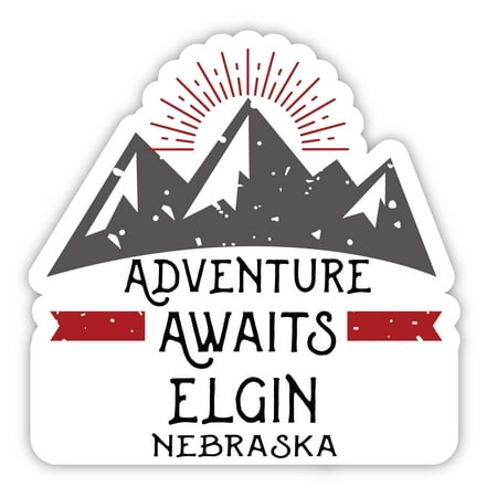

Elgin Nebraska Souvenir 4-Inch Magnet Adventure Awaits Design