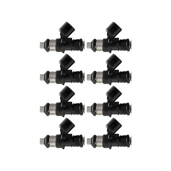 Fuel Injector Set 8 Piece - Compatible with 2006 - 2009 Chevy Impala 5.3L V8 2007 2008