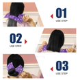 thumbnail image 2 of Diadema Con Estampado Floral Para Mujer, Accesorios Para El Cabello, Anillo Para El Cabello Con Medio Moño Para Salidas Deportivas Diarias, Playas Advancent CE007918-06, 2 of 6