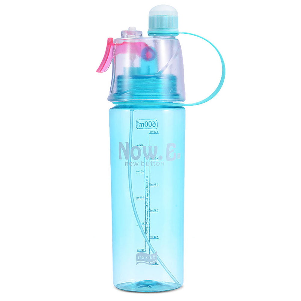 Hesroicy Drinking Bottle Easy to Clean Portable Handle Square Shape  Leakproof Office Water Bottle for Outdoor