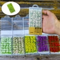thumbnail image 4 of 28pcs DIY Miniature Flowers Clusters Static Model Railroad Garden Architecture yellow, 4 of 8