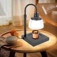thumbnail image 2 of Miumaeov Candle Warmer Lamp for Jar Candles, Candle Lamp Warmer with 2 Bulbs, Aromatherapy Lamp Melting Wax with Height Adjustable, Candle Warmer with Dimmer (Black), 2 of 7