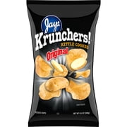 Krunchers! Kettle Cooked Potato Chips, Original Chips, 8.5 oz Bag