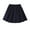 X2 Navy, variant on Bainana Little Girls Pleated Skirt Solid Color Elastic High Waist A-Line Ruffled Dresses Casual Comfortable Summer Skirt Shorts Pink Size 3-4 Years