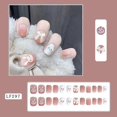 thumbnail image 4 of Uñas postizas cortas con cobertura total, brillantes y de color, 24 unidades, 4 of 4