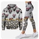 thumbnail image 3 of Nuevos pantalones de Yoga 3D, conjunto deportivo de Yoga, ropa deportiva de moda, ropa deportiva esencial con capucha, conjunto deportivo con capucha para mujer, 3 of 5