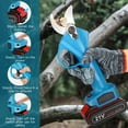 thumbnail image 2 of Electric Pruning Shears 1.4 inch Cutting Diameter Portable Cordless Garden Shears Scissor Tree Trimmer Branch Cutter for Gardening, 2 of 8
