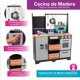 thumbnail image 3 of Cocina De Juguete Para Niños Cocinita De madera Para Niñas Cocinita -farm To Table Kids House COC13FT, 3 of 7