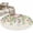 Pink Brown, variant on Round Rug 4Ft Washable Non-Slip, Pink Green Spring Circle Area Rugs for Living Room Bedroom, Floral Eucalyptus Leaves Watercolor Plant Indoor Floor Mats Carpet Runner for Home Decor Aesthetic