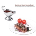 thumbnail image 3 of Stainless Steel Steak Pepper Sauce Boat Seasoning Container for Restaurant Kitchen(3oz), 3 of 5
