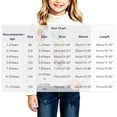 thumbnail image 3 of BLVB Girls Thermal Turtleneck Shirts Long Sleeve Fleece Undershirt Toddler Kids Winter Warm Base Layer Tops(White,1-2Years), 3 of 6