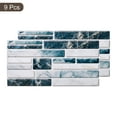 thumbnail image 3 of 9 Sheets Peel and Stick Tiles, 7.87"x3.94"x0.02" for Kitchen Wall Stairs, Purple Beige, 3 of 6