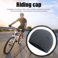 thumbnail image 4 of Ciclismo Skull Cap Casco de bicicleta Anti-UV Running Quick Dry Hat (gris oscuro), 4 of 4