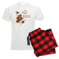 thumbnail image 1 of CafePress - FUNNY OH Snap Gingerbread Man Men's Charcoal Pajam - Men's Light Pajamas, 1 of 4