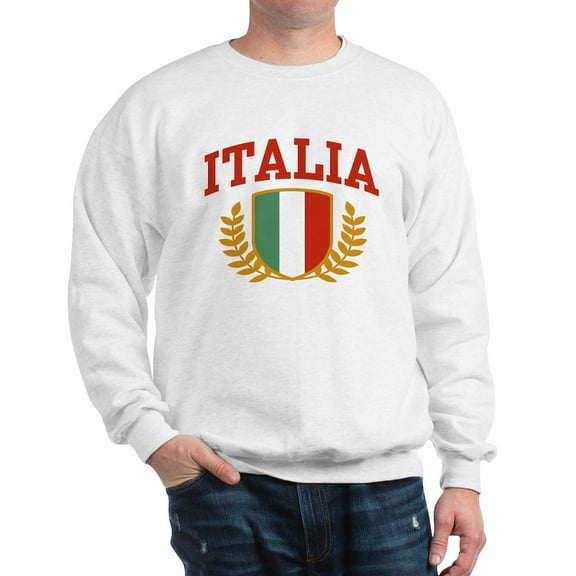 CafePress - Italia Sweatshirt - Crew Neck Sweatshirt