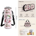 thumbnail image 7 of Jeiento Cute Cow Kids Girls Backpack Set 17 Inch 4-Piece Lunch Bag Pencil Case Water Bottle Holder Pink Lightweight Large Capacity School Bookbag for Elementary Middle School Students, 7 of 7