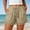 Khaki, variant on ByworldtasicNo Boundaries Womens Shorts Summer Casual Loose Elastic Waist Drawstring Lace Boho Beach Cover Up Shorts