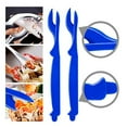 JANGSLNG 10Pcs Crab Legs Cracker Efficient Seafood Preparation Compact