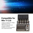 thumbnail image 4 of Module TPM 2.0, 12 Broches Haute Stabilité Module de Sécurité TPM 2.0 pour Mémoire DDR4, 4 of 8