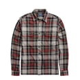 thumbnail image 2 of Polo Ralph Lauren Men's Red Long Sleeve Plaid Shirt, XL, 2 of 4