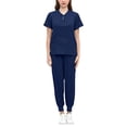 thumbnail image 4 of Conjunto de pantalones para mujer, traje para el trabajo de enfermera, transpirable, lavable a máquina, para el cuidado de la salud, cuidado de, 4 of 7
