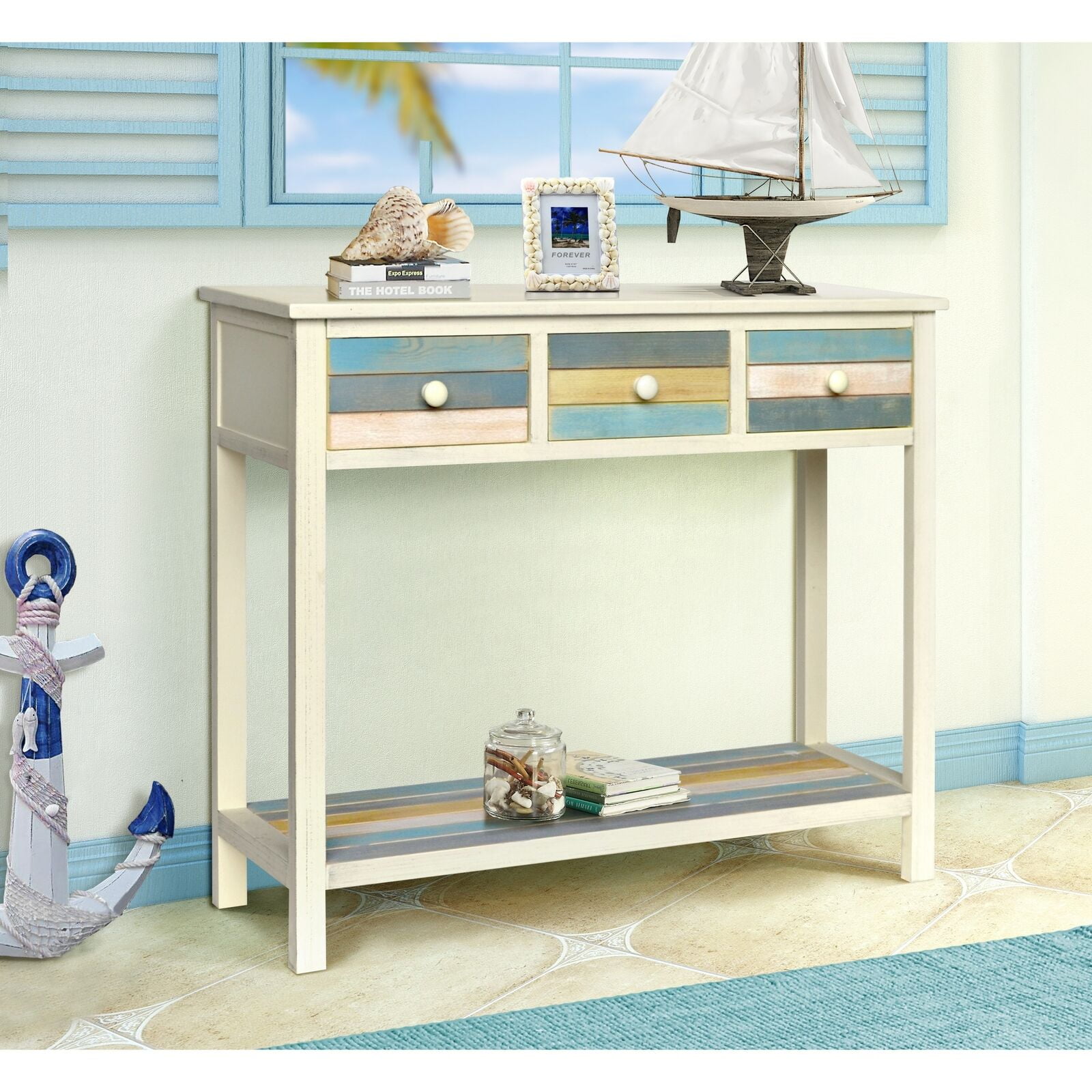 Featured image of post Blue Console Table Decor : Table decorations are especially useful if you are.