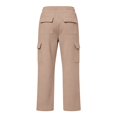 thumbnail image 5 of XINXIAOO Unisex Girls Boys Cargo Sweatpants Relaxed Fit Elastic Waist Casual Pants with Pockets Boys Athletic Pants Khaki Sweatpants for Boys Spring Fall Sweatpants 7-8 Years, 5 of 7
