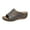 Gray, variant on Women's New Wedge High Heel Fish Mouth Stitched Sandals