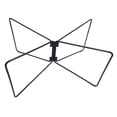 thumbnail image 4 of Ximing Foldable Stand Foldable Stand Rack Luggage Rack Outdoor Ice Chest Holder Stable Suitcase Stand Frame for Picnic Travel A Black, 4 of 9