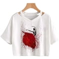 thumbnail image 3 of Ballet Dancer tshirt women summer t shirt girl graphic y2k funny clothes, 3 of 7