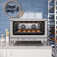 thumbnail image 4 of Countertop Convection Oven Holds Full Size Pans 4 Racks in Stainless-Steel, 4 of 6