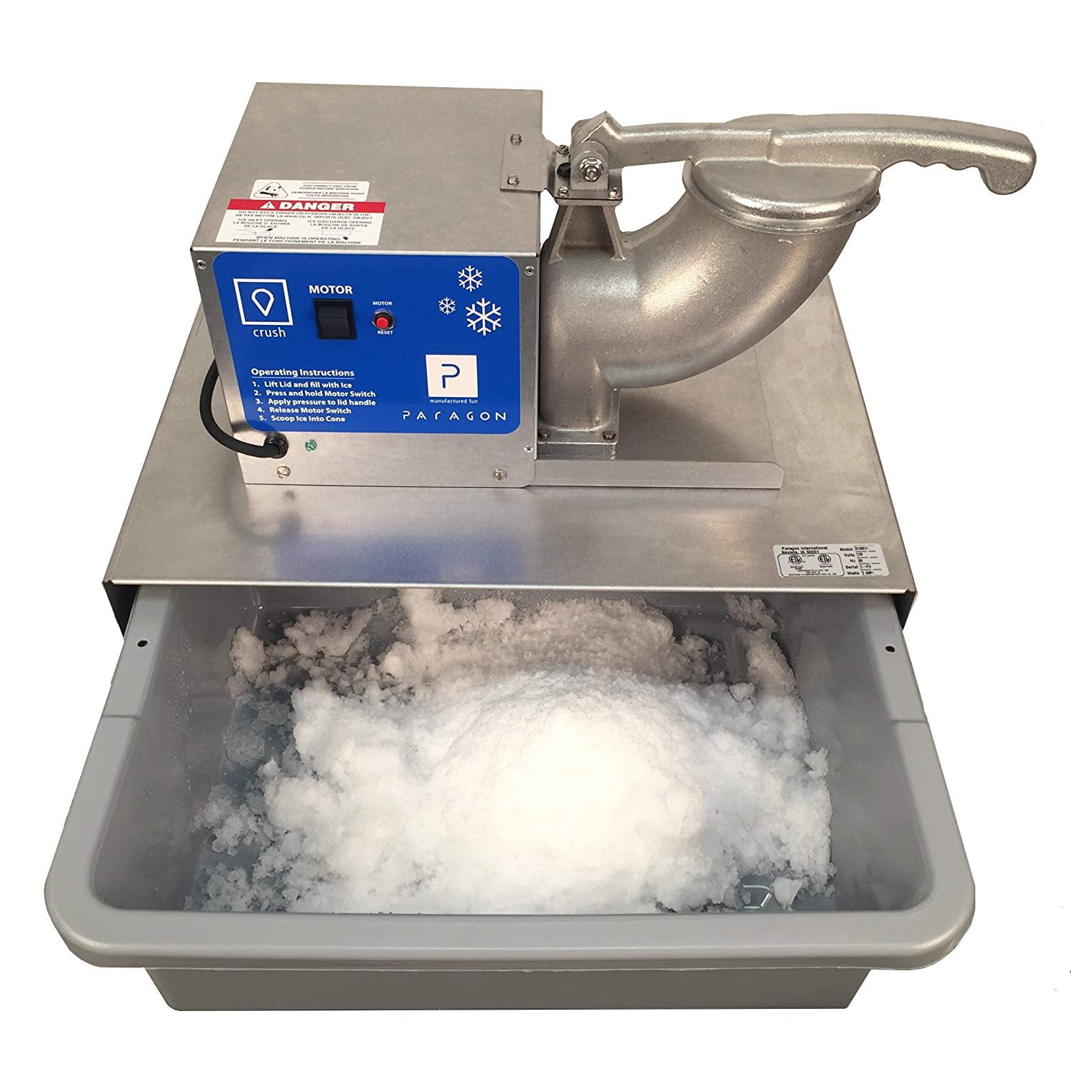 Paragon Port-A-Blast Sno Cone Machine