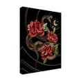 thumbnail image 2 of Melissa Wang 'Burn and Shine I' Canvas Art, 2 of 3