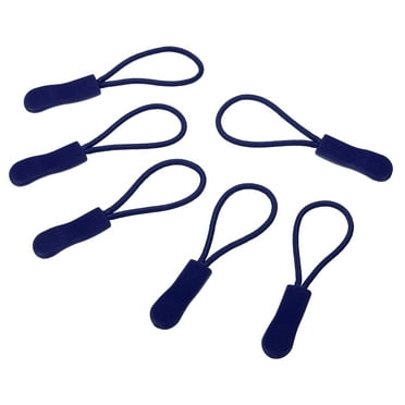 Uxcell Zipper Pulls Replacement 30 Pack Extension Cord Handle Extender for Luggage Backpacks Jackets Navy Blue