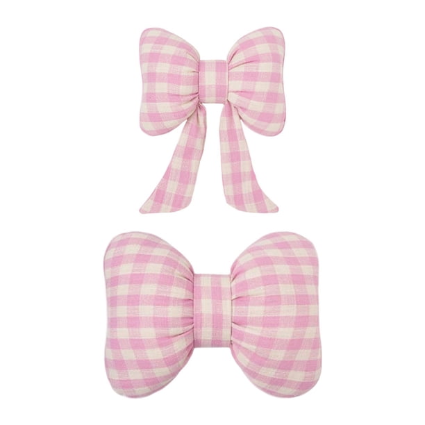 Reposacabezas de coche con lazo para conducir, cómodo cojín portátil para la cintura y el cuello. Rosa