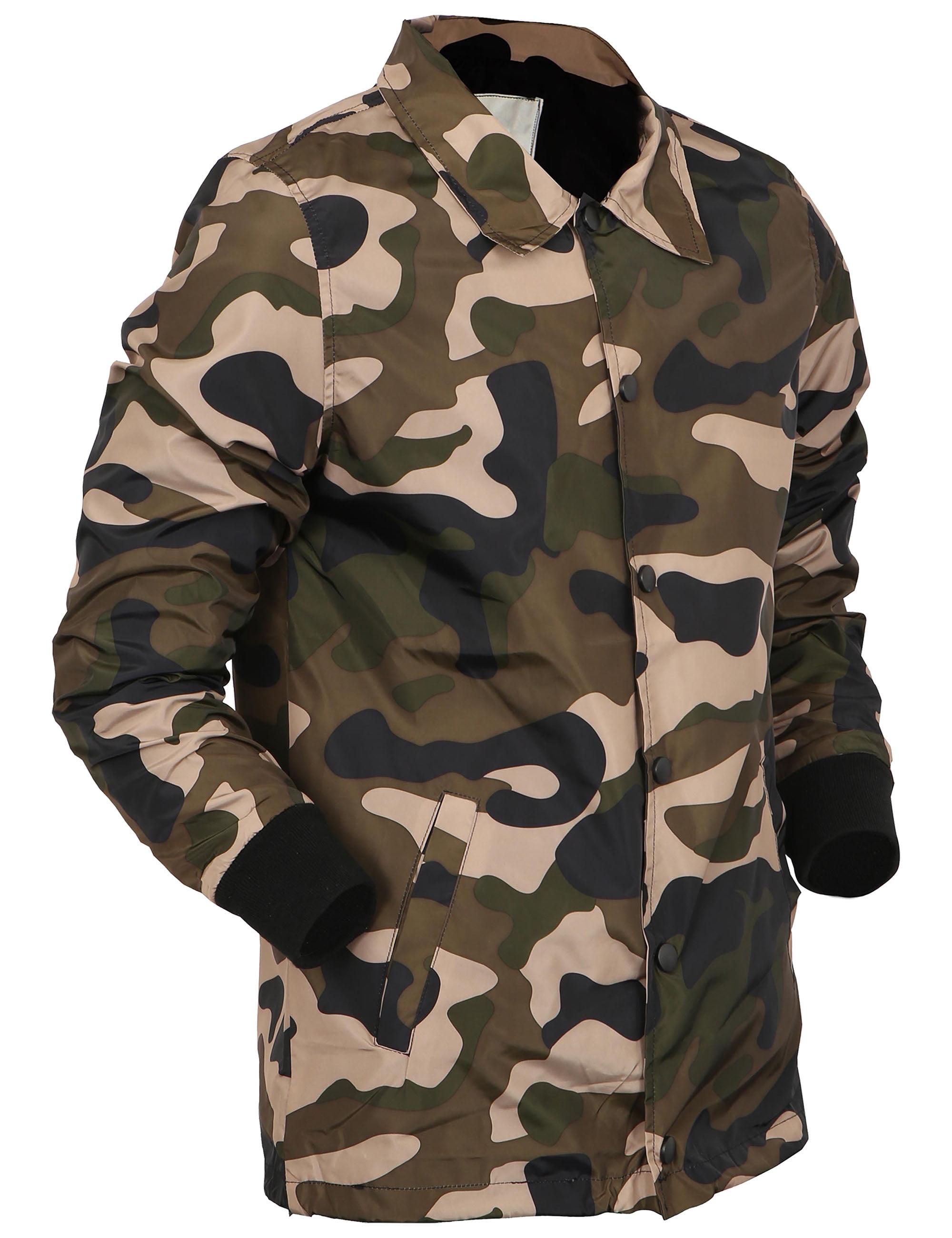 Ma Croix Mens Coach Jacket Active Windbreaker Track Jacket Outerwear