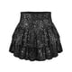 thumbnail image 3 of Vestido Falda holgada de cintura alta plisada para mujer traje diario de color sólido Ygjytge Negro T XS para Mujer, 3 of 6
