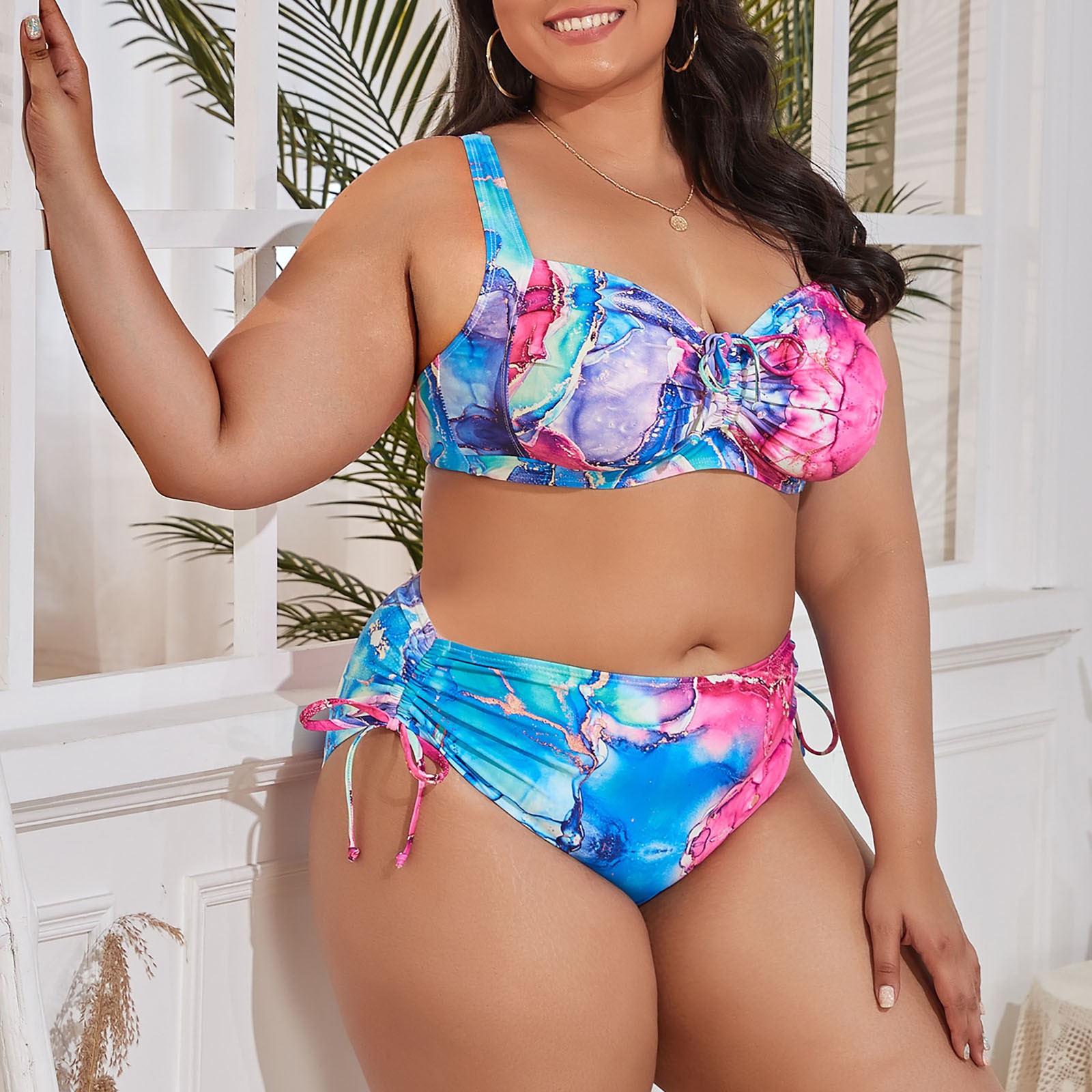 underwire swim tops for large bust