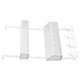 thumbnail image 5 of unbranded Organizador Metálico Para Puerta Con Cesta Doble De Malla Y Para Ropa Toallas Y Más, 5 of 8