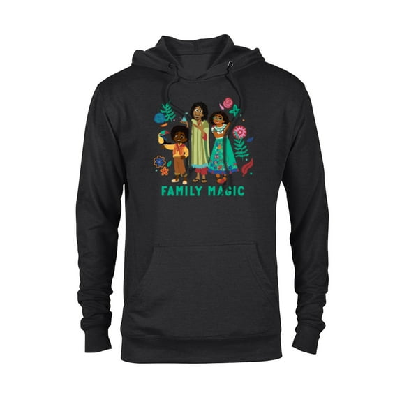 Disney Encanto Mirabel Bruno Antonio Madrigal Family Magic - Pullover Hoodie for Adults - Customized-Black