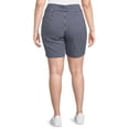 thumbnail image 4 of JMS Just My Size by Hanes Women's Plus Pull On Millennium Bermuda Shorts, 9" Inseam, Sizes 0X-4X, 4 of 6